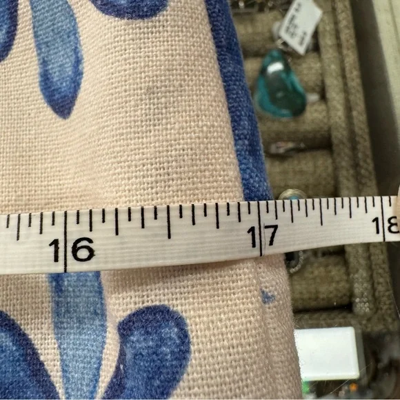 NWT Peppermayo Born For Bordeaux Linen Midi Skirt Floral Wave Women's Size US 2 - Picture 7 of 8